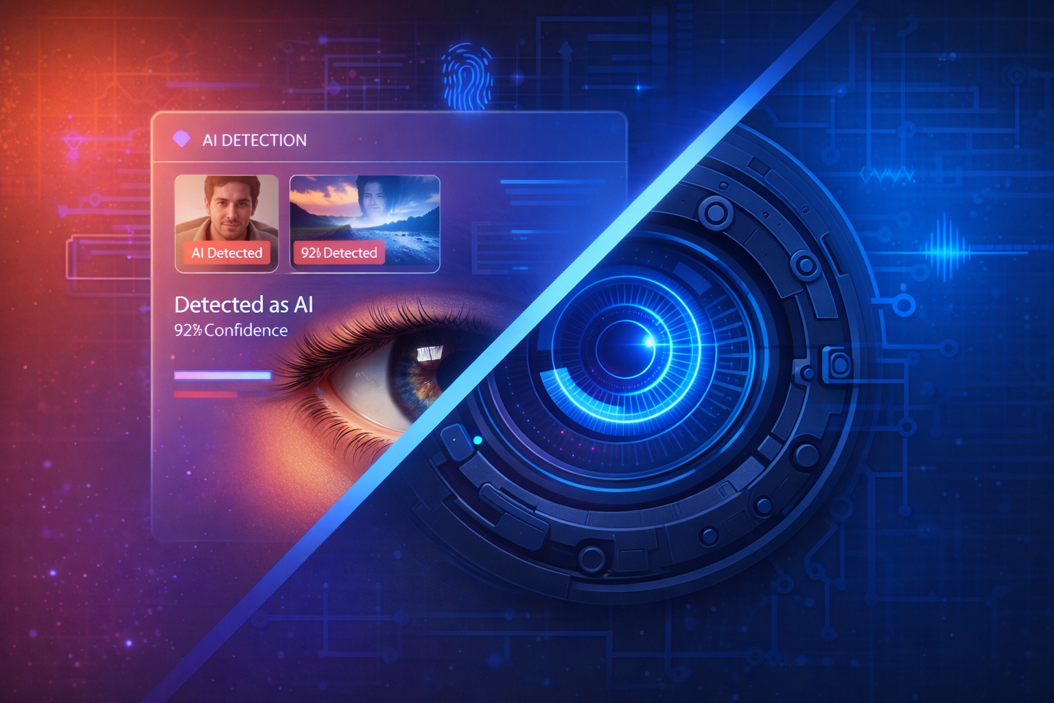 RealOrNot AI Detection Interface